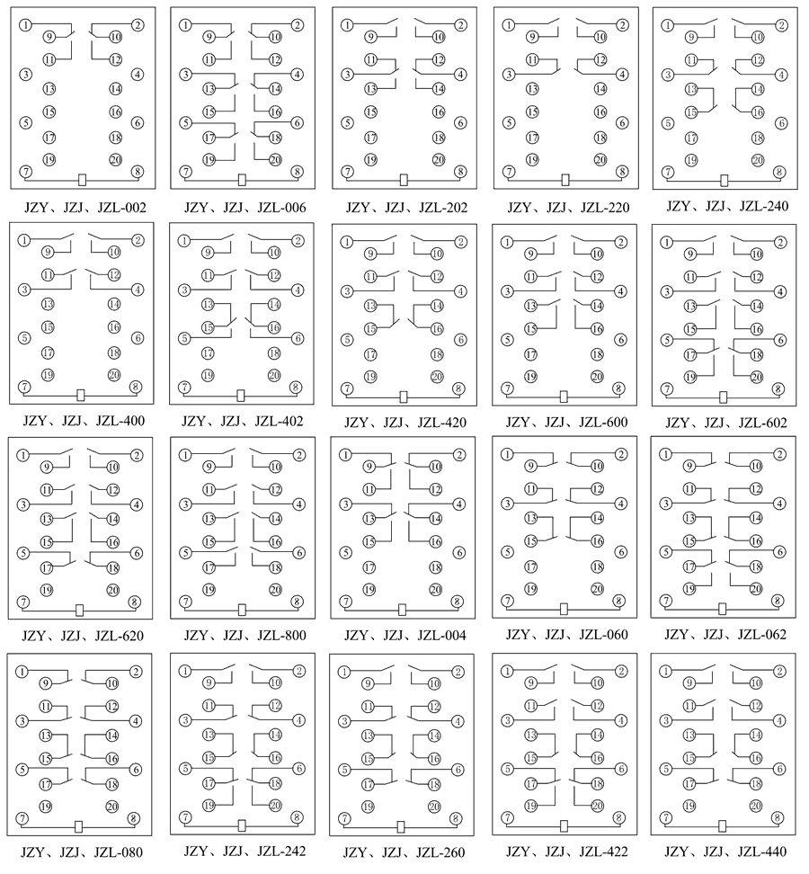 JZY-260內(nèi)部接線圖